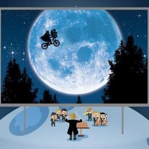 E.T. in concert for kids