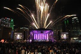 Hong Kong Philharmonic’s 
Swire Symphony Under The Stars
The largest outdoor musical extravaganza
brought a magical evening to over 15,000 music lovers.