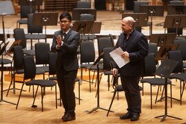 Local composers’ commissioned works workshopped and performed in HK Phil’s Hong Kong Composers Showcase
Climbing to the Light by Chan Kai-Young was voted the audience favourite